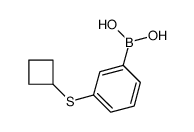 (3-(CYCLOBUTYLTHIO)PHENYL)BORONIC ACID picture