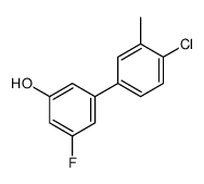 3-(4-chloro-3-methylphenyl)-5-fluorophenol Structure