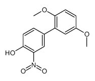 4-(2,5-dimethoxyphenyl)-2-nitrophenol Structure