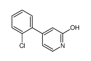 4-(2-chlorophenyl)-1H-pyridin-2-one Structure