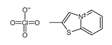 2-methyl-[1,3]thiazolo[3,2-a]pyridin-4-ium,perchlorate结构式