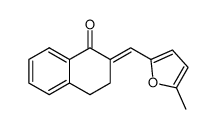 α-(5-Methyl-2-furyliden)-tetralone Structure