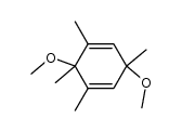 3,6-dimethoxy-1,3,5,6-tetramethylcyclohexa-1,4-diene Structure