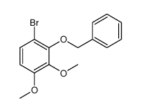 2-(benzyloxy)-1-bromo-3,4-dimethoxybenzene Structure