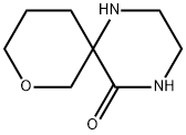 8-Oxa-1,4-diaza-spiro[5.5]undecan-5-one结构式