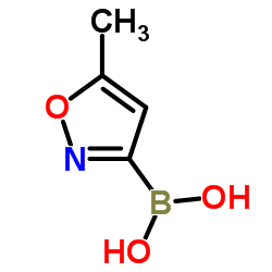 (5-methyl-1,2-oxazol-3-yl)boronic acid Structure