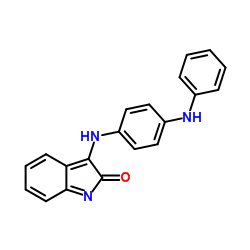 3-[(4-Anilinophenyl)amino]-2H-indol-2-one结构式
