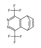 1,4-bis(trifluoromethyl)barreleno(d)pyridazine结构式