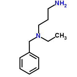 N-Benzyl-N-ethyl-1,3-propanediamine structure