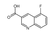 5-氟喹啉-3-羧酸结构式