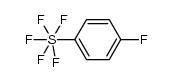 4-fluorophenylsulfur pentafluoride Structure
