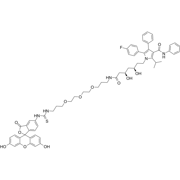 Atrovastatin-PEG3-FITC picture