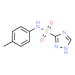 1H-1,2,4-Triazole-3-sulfonamide,N-(4-methylphenyl)-(9CI)结构式