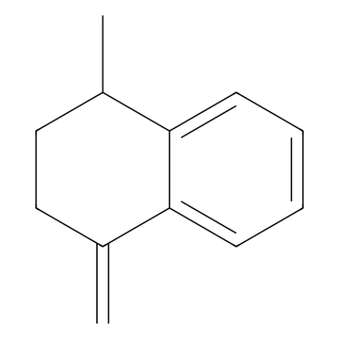 1-methyl-4-methylene-1,2,3,4-tetrahydronaphthalene结构式