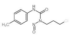 Urea,N-(3-chloropropyl)-N'-(4-methylphenyl)-N-nitroso- Structure