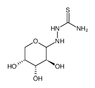 D-Arabinopyranosyl thiosemicarbazide Structure