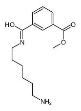 methyl 3-(6-aminohexylcarbamoyl)benzoate Structure