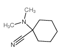1-(二甲基氨基)环己烷甲腈结构式