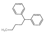 1,1-diphenylpentane Structure