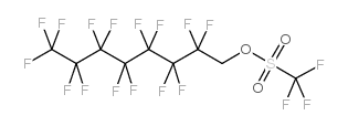 1H,1H-PERFLUOROOCTYL TRIFLUOROMETHANESULFONATE structure