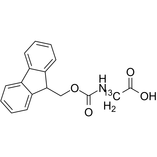 Fmoc-Gly-OH-13C结构式