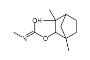 (2,2,4-trimethyl-3-bicyclo[2.2.1]heptanyl) N-methylcarbamate结构式