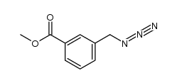 3-Azidomethyl-benzoic acid methyl ester结构式