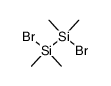 1,2-DIBROMOTETRAMETHYLDISILANE, tech-95结构式