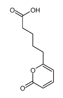 5-(6-oxopyran-2-yl)pentanoic acid Structure