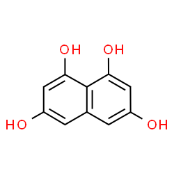 1,3,6,8-Tetrahydroxynaphthalene structure