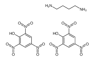 butane-1,4-diamine,2,4,6-trinitrophenol结构式