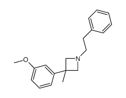 3-(m-Methoxyphenyl)-3-methyl-1-phenethylazetidine picture