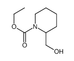 ethyl 2-(hydroxymethyl)piperidine-1-carboxylate Structure