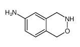 (8ci)-6-氨基-3,4-二氢-1H-2,3-苯并噁嗪结构式
