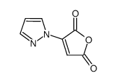 2,5-Furandione,4-(1H-pyrazol-1-yl)-(9CI)结构式