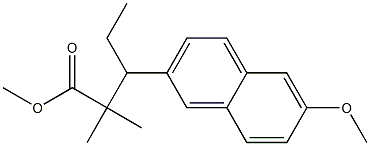 β-Ethyl-6-methoxy-α,α-dimethyl-2-naphthalenepropionic acid methyl ester picture