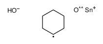 cyclohexyl-hydroxy-oxo-tin structure