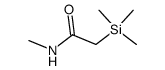 N-methyltrimethylsilylacetamide Structure