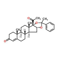 苯甲孕酮结构式