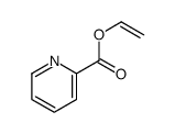 2-Pyridinecarboxylicacid,ethenylester(9CI) Structure