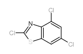 2,4,6-TRICHLORO-1,3-BENZOTHIAZOLE Structure