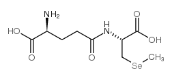 L-GAMMA-GLUTAMYL-3-(METHYLSELENO)-L-ALANINE Structure