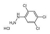 1-(2,4,5-trichlorophenyl)hydrazine hydrochloride Structure