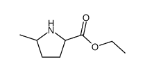 Proline, 5-methyl-, ethyl ester (6CI,7CI,9CI) Structure
