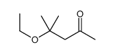 4-ethoxy-4-methylpentan-2-one Structure