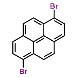 1,6-Dibromopyrene structure