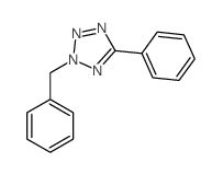 2H-Tetrazole,5-phenyl-2-(phenylmethyl)-结构式