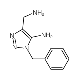 1H-1,2,3-Triazole-4-methanamine,5-amino-1-(phenylmethyl)- structure