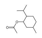 Menthyl acetate structure