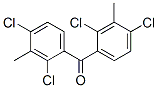 2,2',4,4'-Tetrachloro-3,3'-dimethylbenzophenone结构式